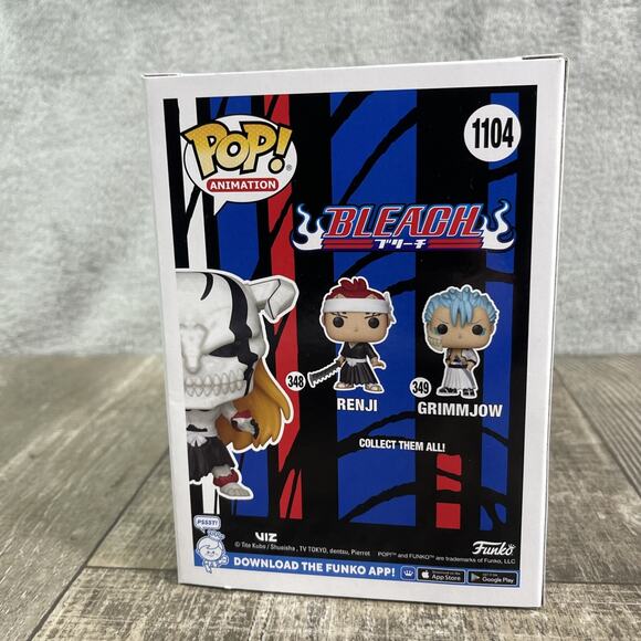 Funko Pop Animation Bleach Fully-Hollowfied Ichigo #1104 Chase Glow-in-Dark Excl - Picture 3 of 6